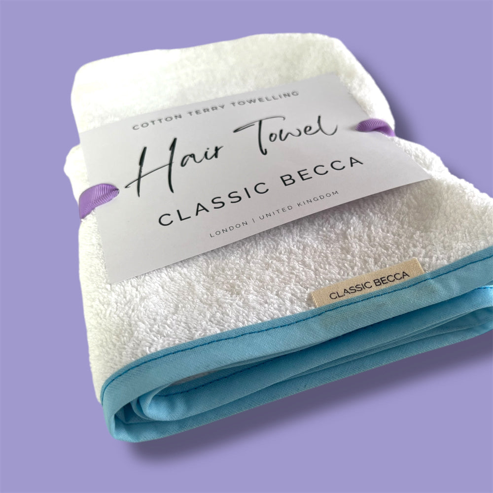 Terry Towelling Hair Towel Turban - Hair Towel