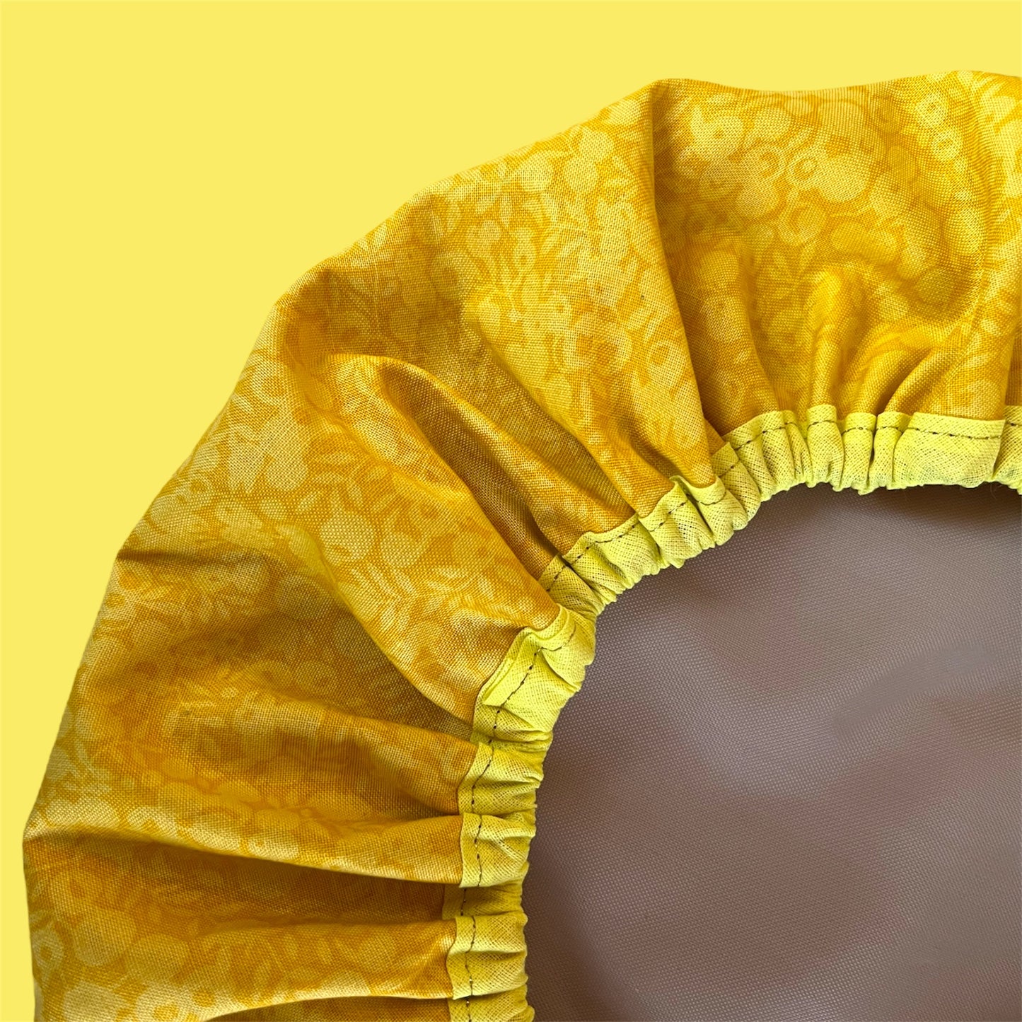 Luxury Liberty of London Wiltshire Shadow Yellow Shower Cap - Shower Cap