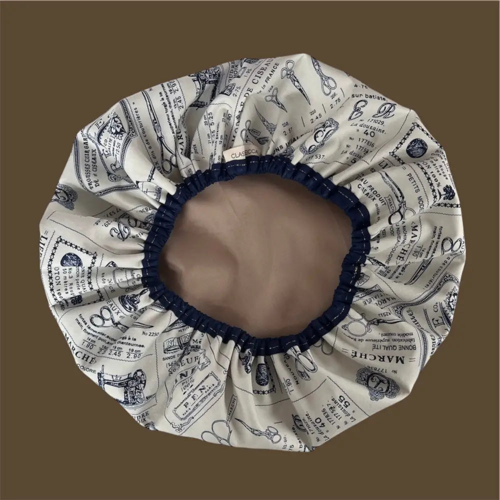 Cotton Sewing Print Fabric Shower Cap - Shower Cap