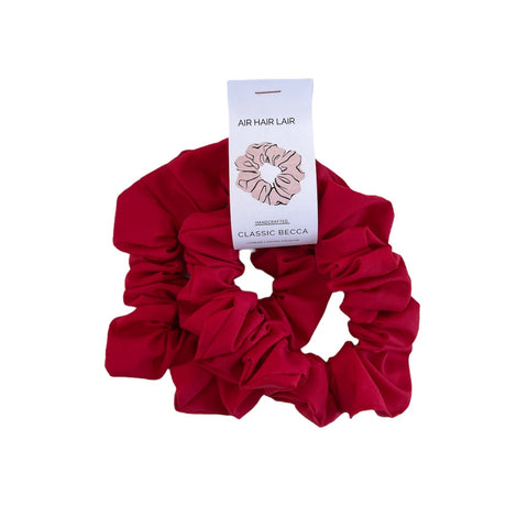 Red Scrunchie set of two