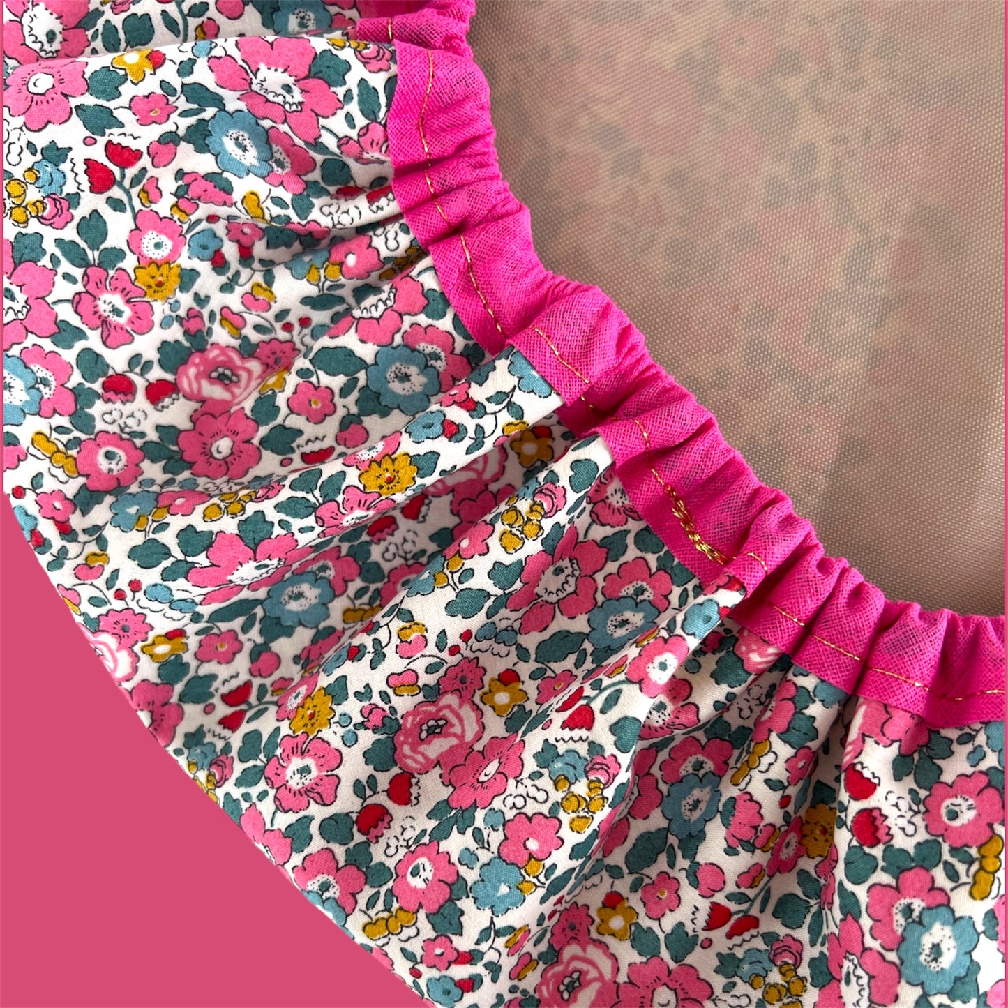 Shower Cap | Luxury Pink Liberty of London Tana Lawn Fabric