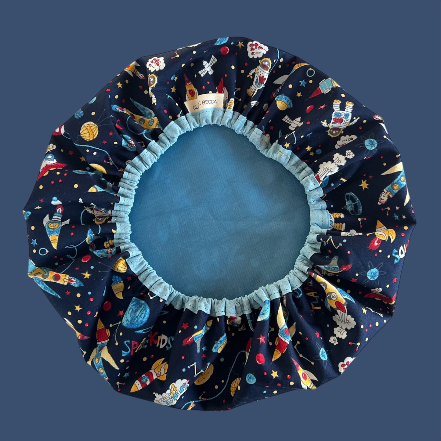 Outer Space Fabric Shower Cap