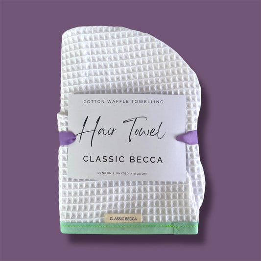 Waffle Fabric Hair Towel Turban - Hair Towel