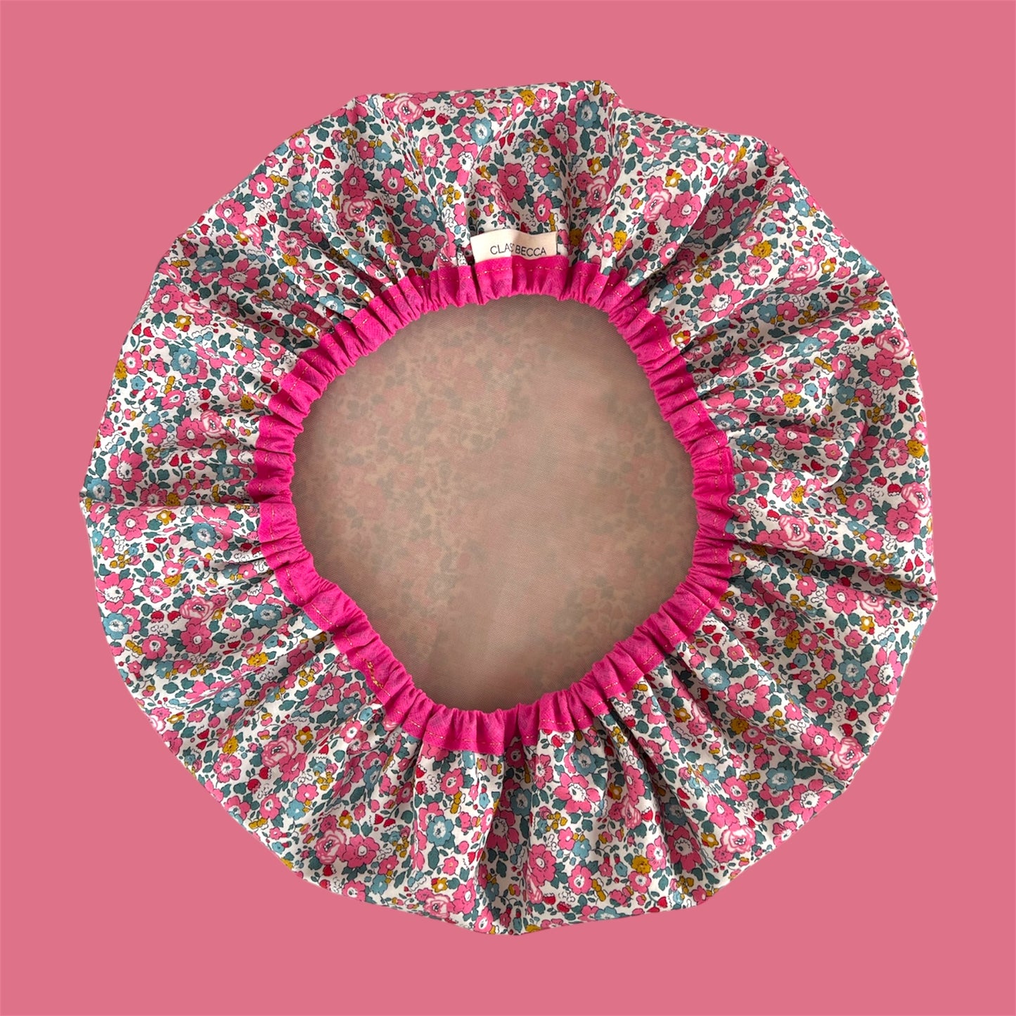 Shower Cap | Luxury Pink Liberty of London Tana Lawn Fabric
