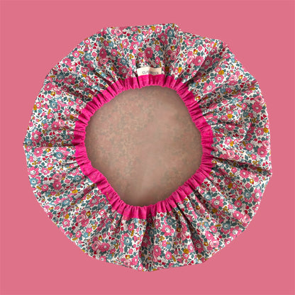 Shower Cap | Luxury Pink Liberty of London Tana Lawn Fabric