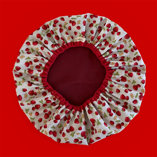 Shower Cap | Strawberries and Cream