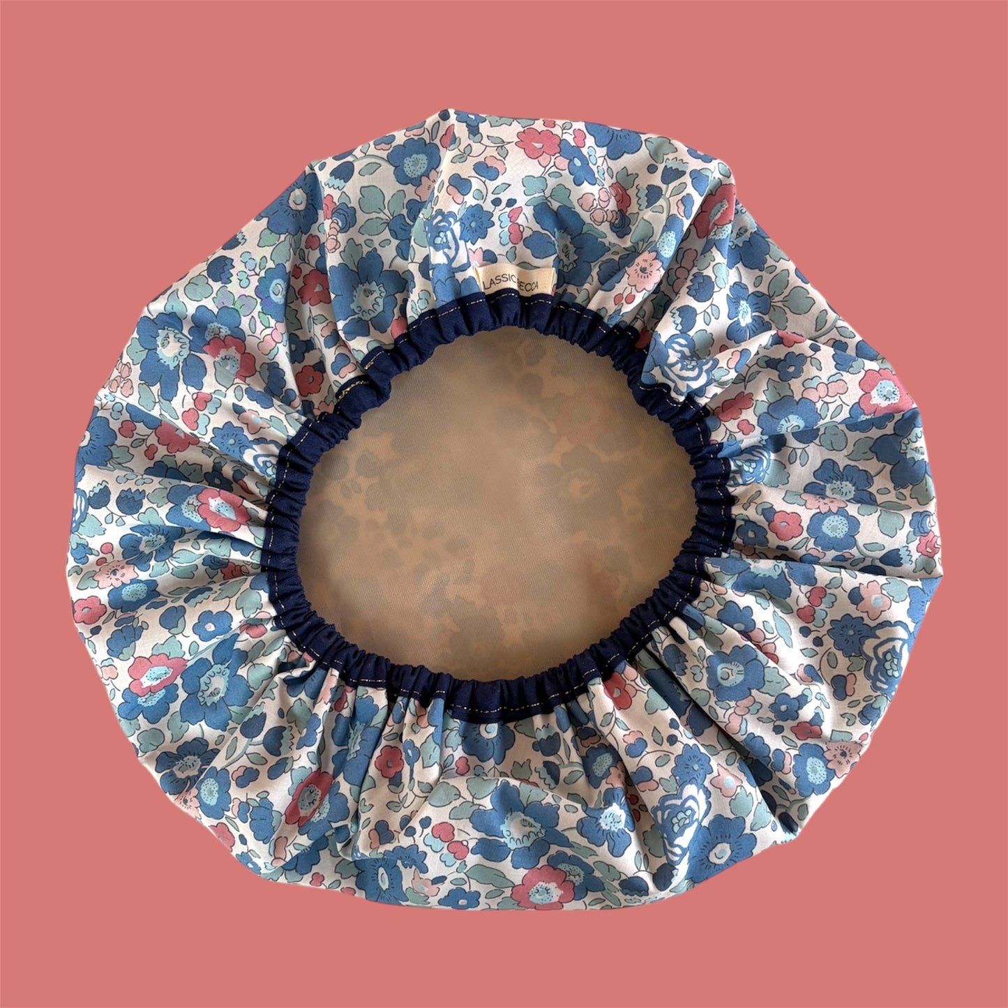 Shower Cap | Liberty of London Tana Lawn Betsy Fabric | Blue