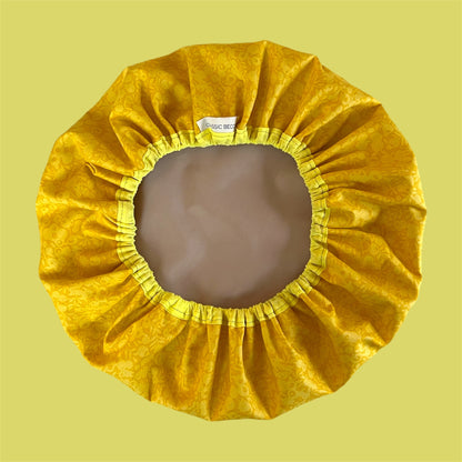 Luxury Liberty of London Wiltshire Shadow Yellow Shower Cap