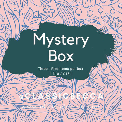 Mystery Box | Surprise | Three or Five Items | Home | Accessories | Jewellery | Handmade